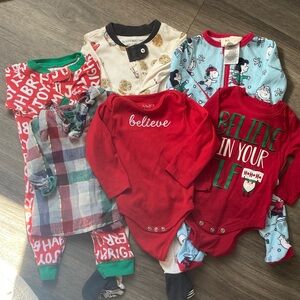 Christmas Baby Girl Bundle 3-6M